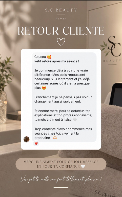 Laserontharing & Épilation laser à Aalst | SC Beauty capture decran 2026 09 04 132057