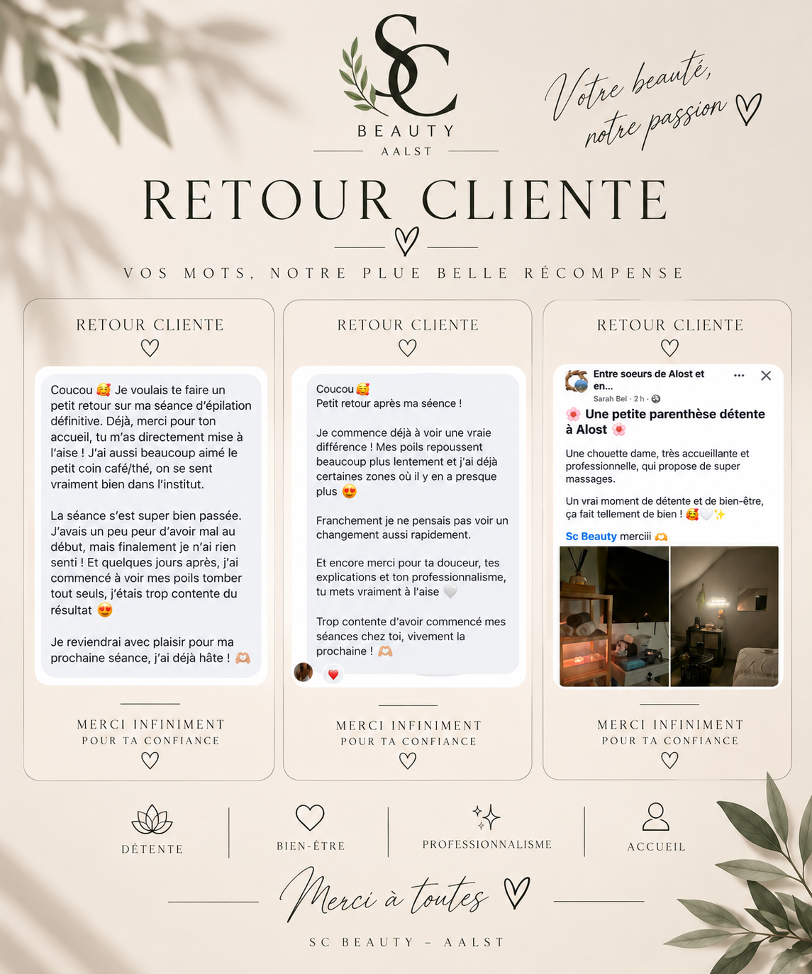 retour cliente