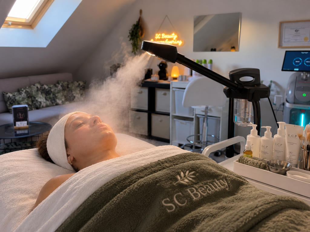 soin vapeur au spa sc beauty